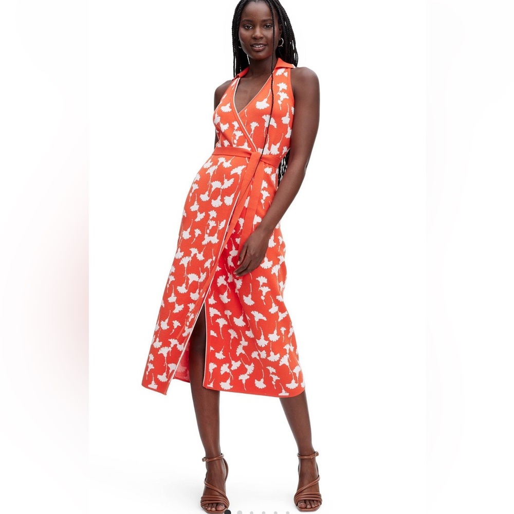 Diane von Furstenburg dress from Target — NWT — XXS Wrap dress — orange